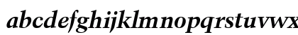 Kuenst480 BT Bold Italic Lowercase Preview