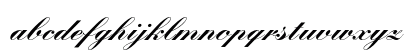 Kuenstler Script LT Std Black Lowercase Preview