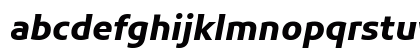 Kufam Bold Italic Lowercase Preview