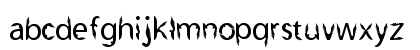 Kujang Ciung Basyri Regular Lowercase Preview