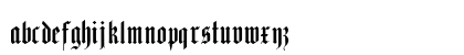 Laandbrau Regular Lowercase Preview