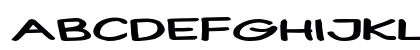 Lansendo Extra-expanded Bold Preview