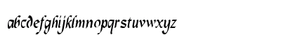Lapilus Oblique Lowercase Preview