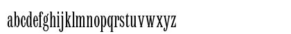 Latin MT Std Condensed Lowercase Preview