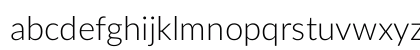 Lato Light Regular Lowercase Preview
