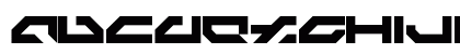 LDR#8 Regular Lowercase Preview