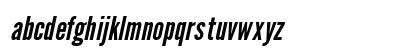 League Gothic Italic Lowercase Preview