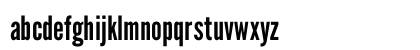 League Gothic Regular Lowercase Preview