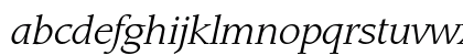 ITC Leawood Book Italic Preview