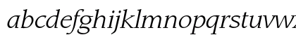 ITC Leawood Std Book Italic Preview