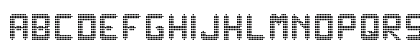 ledisplayx tfb Regular Lowercase Preview