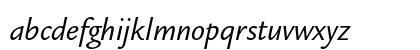 ITC Legacy Sans Std Book Italic Preview