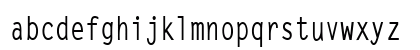 LetterGothicCond Bold Preview