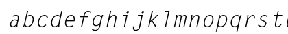 Letter Gothic Slanted Preview