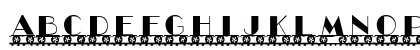 LetterTrain Italic Lowercase Preview