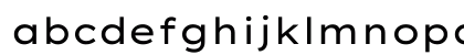 Lexend Giga Regular Lowercase Preview