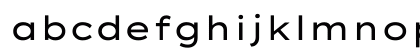 Lexend Peta Regular Lowercase Preview