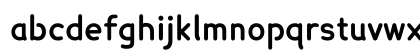 Lexie Readable Bold Lowercase Preview