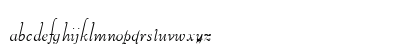 Liberty Regular Lowercase Preview