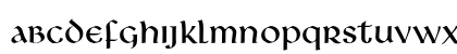 Libra Regular Lowercase Preview