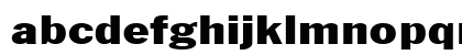 LibraryGothicHeavyExtended Regular Preview