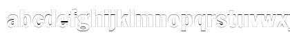 LibraryGothicHeavyOutline Regular Preview