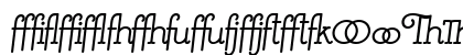 Mistress Script - Alternates Regular Lowercase Preview