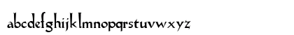 Lilith-Heavy Regular Lowercase Preview