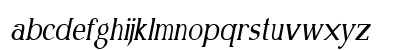 LimacineCond Oblique Lowercase Preview