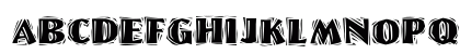 LinoLetterCutRagged normal Lowercase Preview