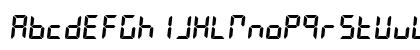 LiquidCrystal Normal Lowercase Preview