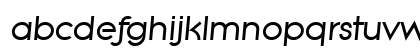 Litera-Serial BoldItalic Lowercase Preview