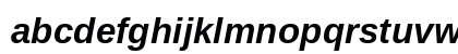 LiterationSans NF Bold Italic Preview