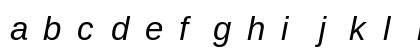 LiterationSans NF Italic Preview