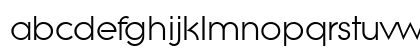 Lithe Regular Lowercase Preview