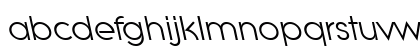 LitheLefty Regular Lowercase Preview