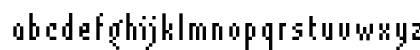LomoCopy LT Std Zigg Regular Lowercase Preview