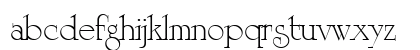 London Regular Lowercase Preview