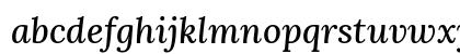 Lora Medium Italic Preview