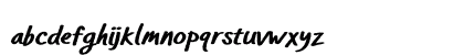 LT Feelgood Rough Regular Lowercase Preview
