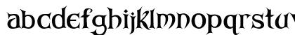 ARKHAM Bold Lowercase Preview