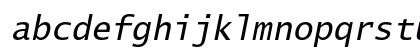 Lucida Sans Typewriter Std Oblique Preview