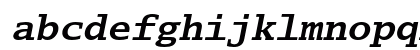 Lucida Typewriter Std Bold Oblique Preview