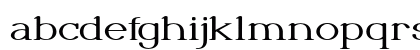 Luminage Expanded Bold Lowercase Preview