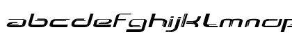 Lunarmax Extra-expanded Italic Lowercase Preview
