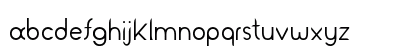 Lutin Regular Lowercase Preview
