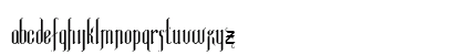 Luxembourg Regular Lowercase Preview