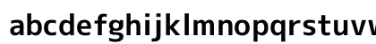 M+ 2c Bold Lowercase Preview