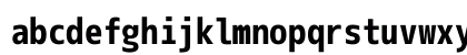 M+ 2m Bold Lowercase Preview