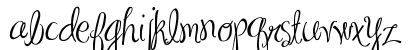 MA Sexy Regular Lowercase Preview